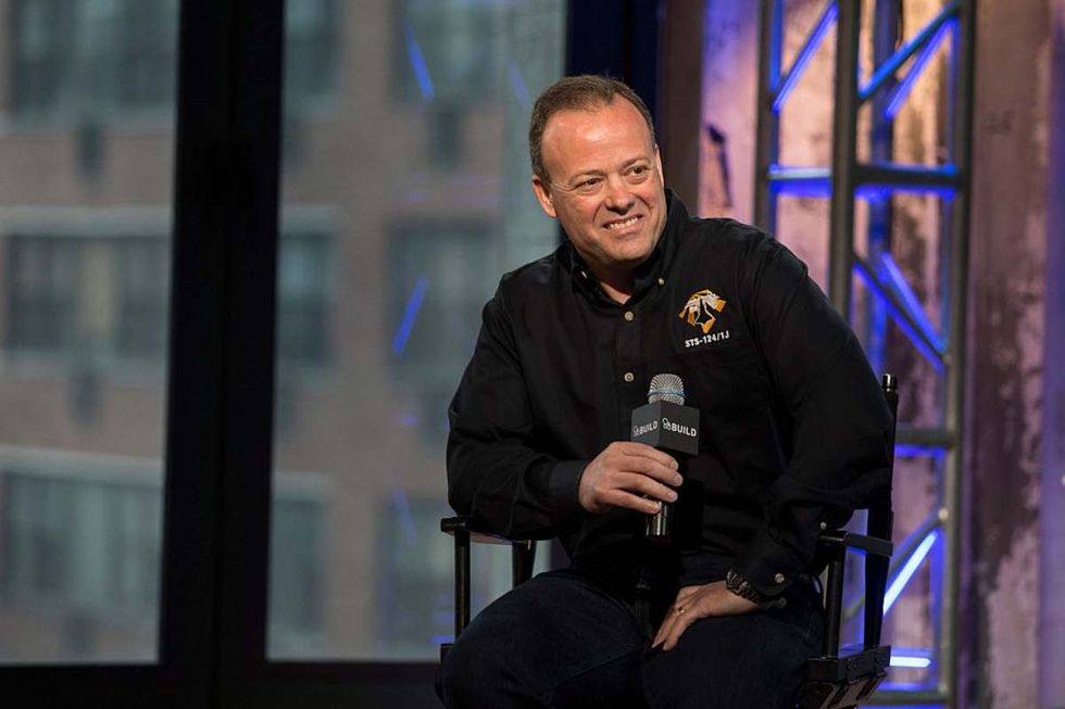 Image Source: Astronaut Ronald J. Garan, Jr. in New York on April 10, 2015 in New York City. (Photo by Adela Loconte/WireImage)
