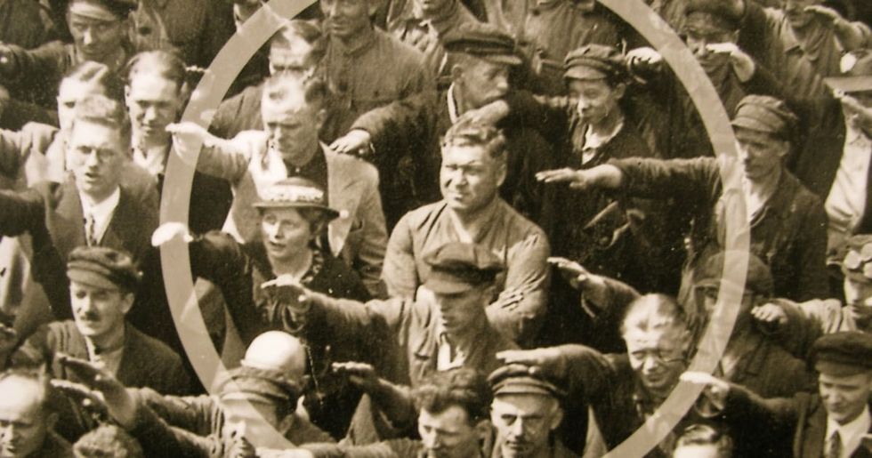 Image Source: August Landmesser. Private Collection. (Photo by Fine Art Images/Heritage Images/Getty Images)