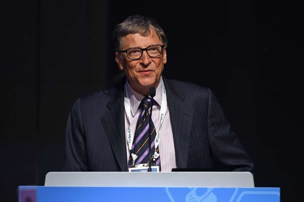 Image Source: Bill Gates speaks during the Forbes' 2015 Philanthropy Summit Awards Dinner on June 3, 2015 in New York City. (Photo by Dimitrios Kambouris/Getty Images)