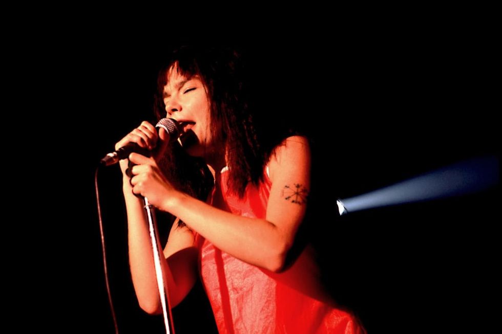 Image Source: Bjork during Bjork in Concert - August 1, 1995 at Metro in Chicago, Illinois, United States. (Photo by Paul Natkin/WireImage)