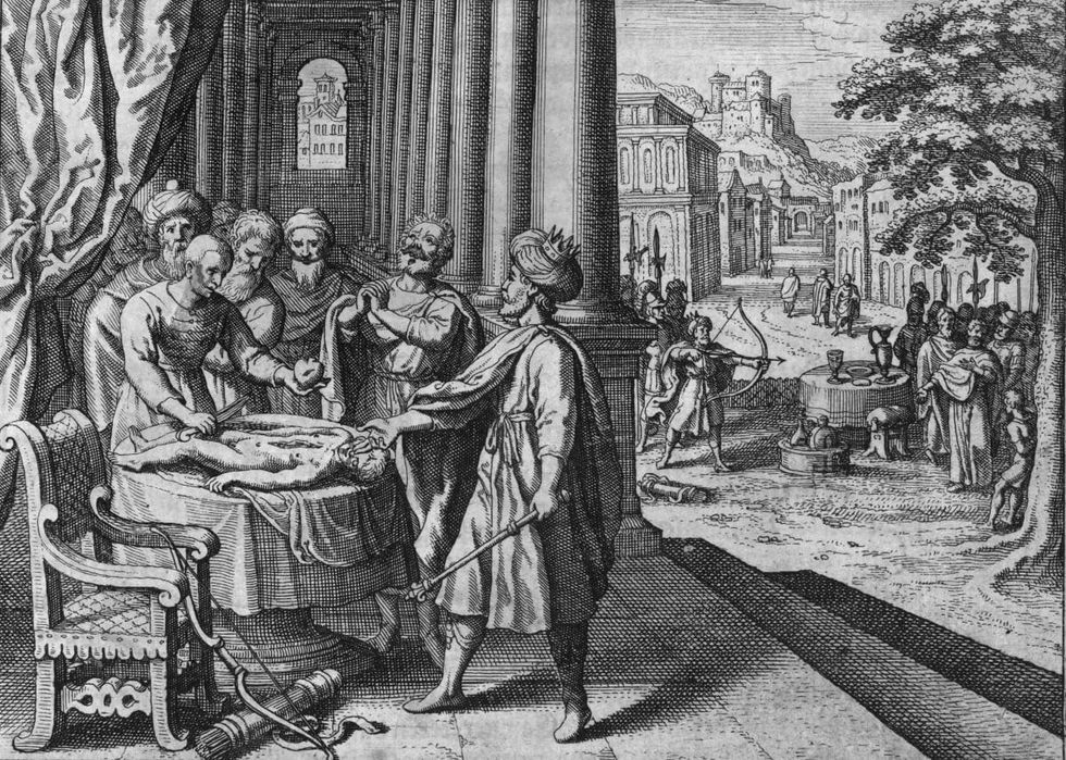 Image Source: Circa 528 BC, Cambyses II, King of Persia (529 - 522 BCbc). (Photo by Hulton Archive/Getty Images)