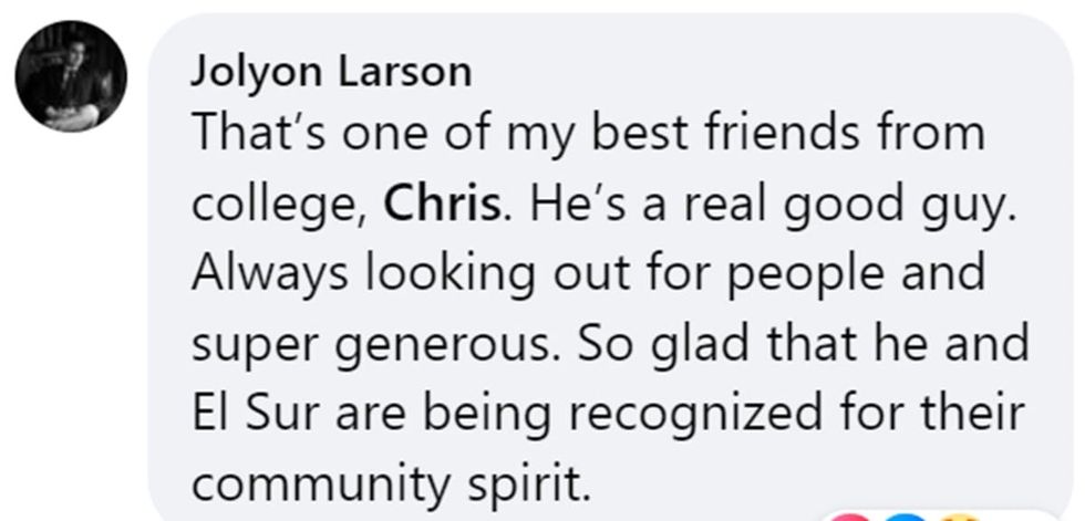 Image Source: Facebook | @joylon.larson