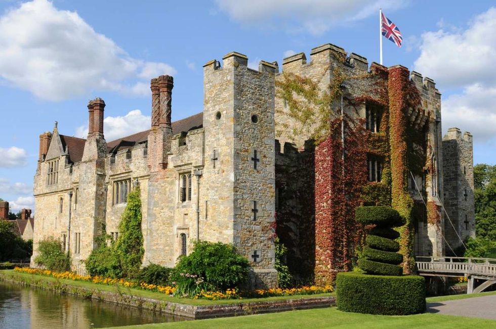 Image Source: Hever Castle was the home of Anne Boleyn, the second wife of King Henry VIII who was beheaded (Getty Images)