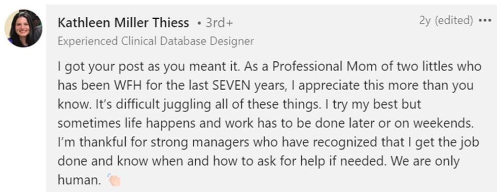 Image Source: LinkedIn | Kathleen Miller Thiess