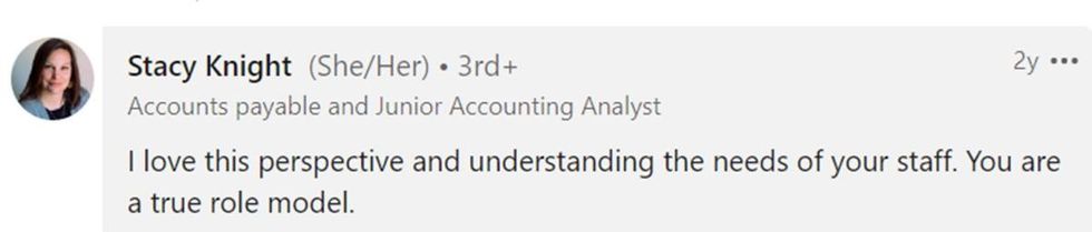 Image Source: LinkedIn | Stacy Knight