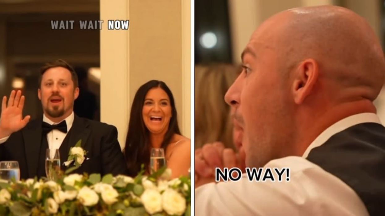Groom's brother admits to mischief from 20 years ago in hilarious speech leaving the guests in stitches