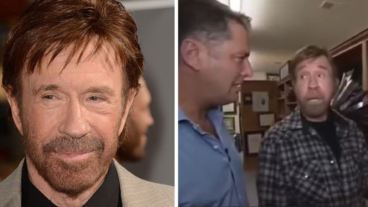 Vintage video of Chuck Norris narrating a 'Chuck Norris joke' is an absolute laugh riot