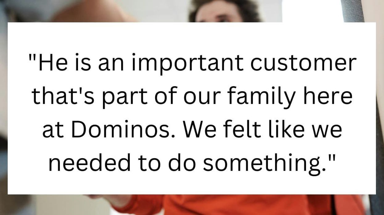 Man ordering a Domino's pizza every day for 10 years ended up saving his life