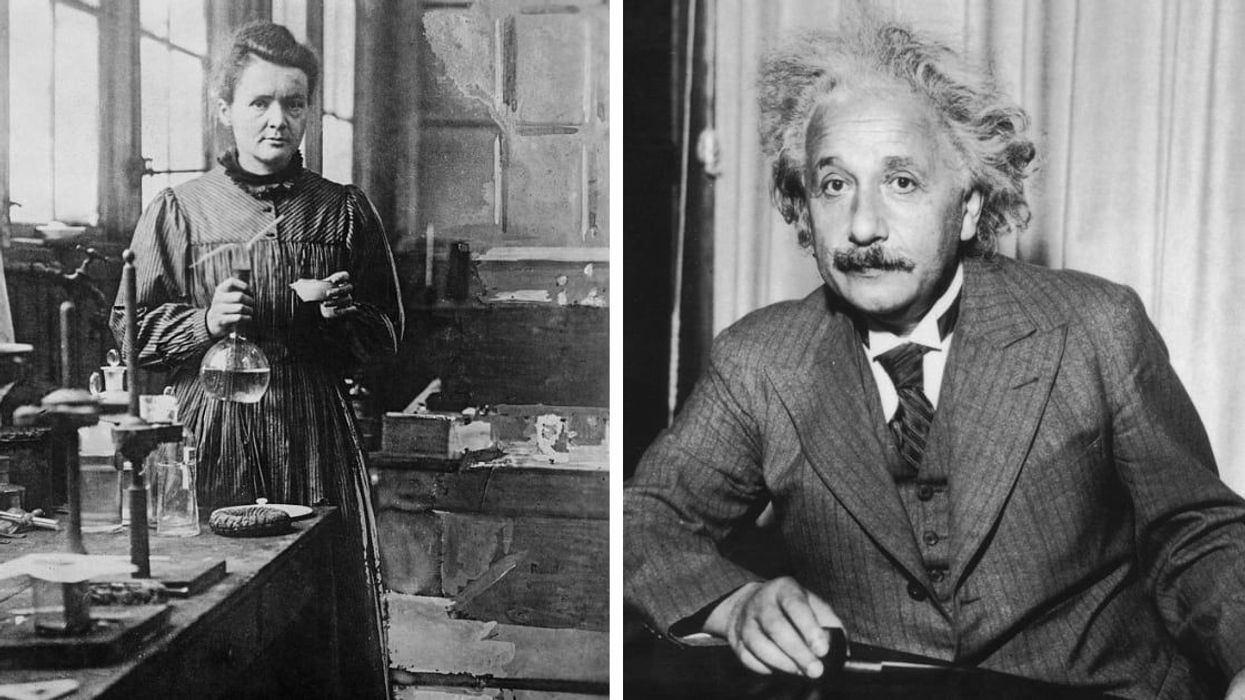 Albert Einstein sent a beautiful letter of support to Marie Curie when she was being maligned