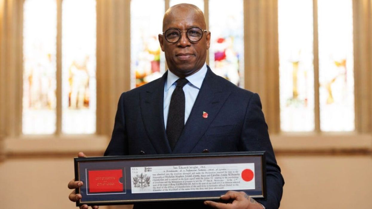 Ian Wright cries 'uncontrollably' after reuniting with his beloved teacher who he thought had died