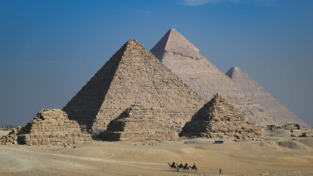 Terrifying footage showing inside of Egyptian pyramids has people 'panicking'