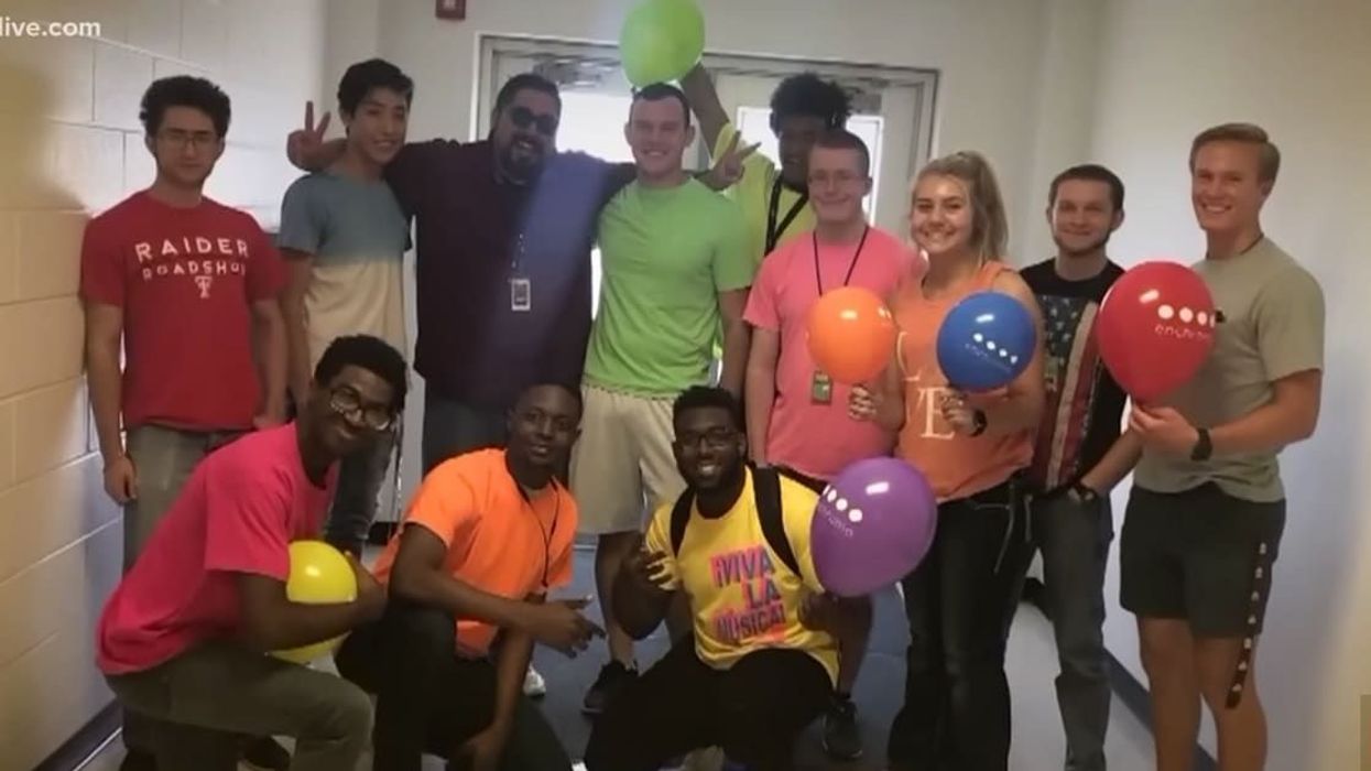 Teacher admitted to being colorblind, what his students did next left him in tears