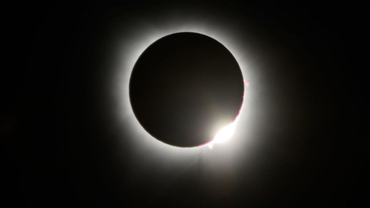 Mystery objects seen flying across solar eclipse by YouTuber leave astronomers perplexed