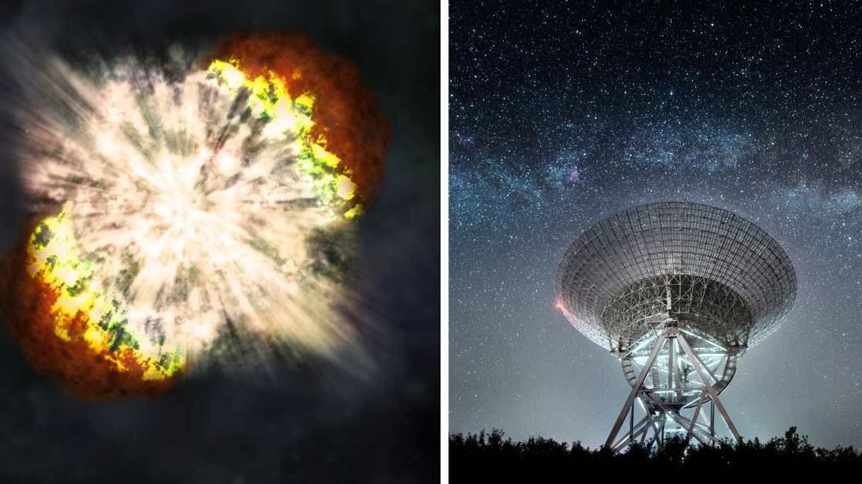 Bizarre 'dead' star wakes up after 10 years and starts emitting mysterious radio waves baffling scientists