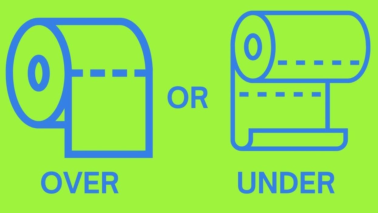'Over or under'? The age-old debate over the 'right' way to hang toilet paper roll is finally solved