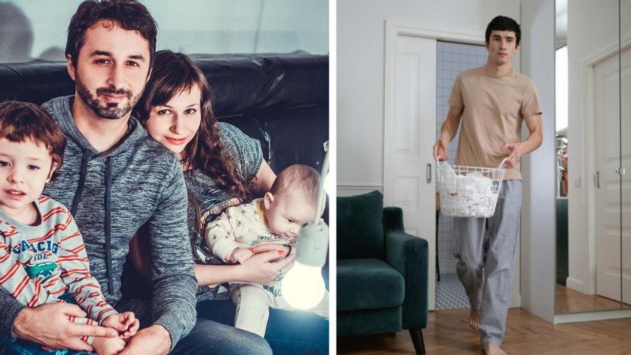 Dad takes 7-week paternity leave for second child and has an eye-opening realization about domestic duties