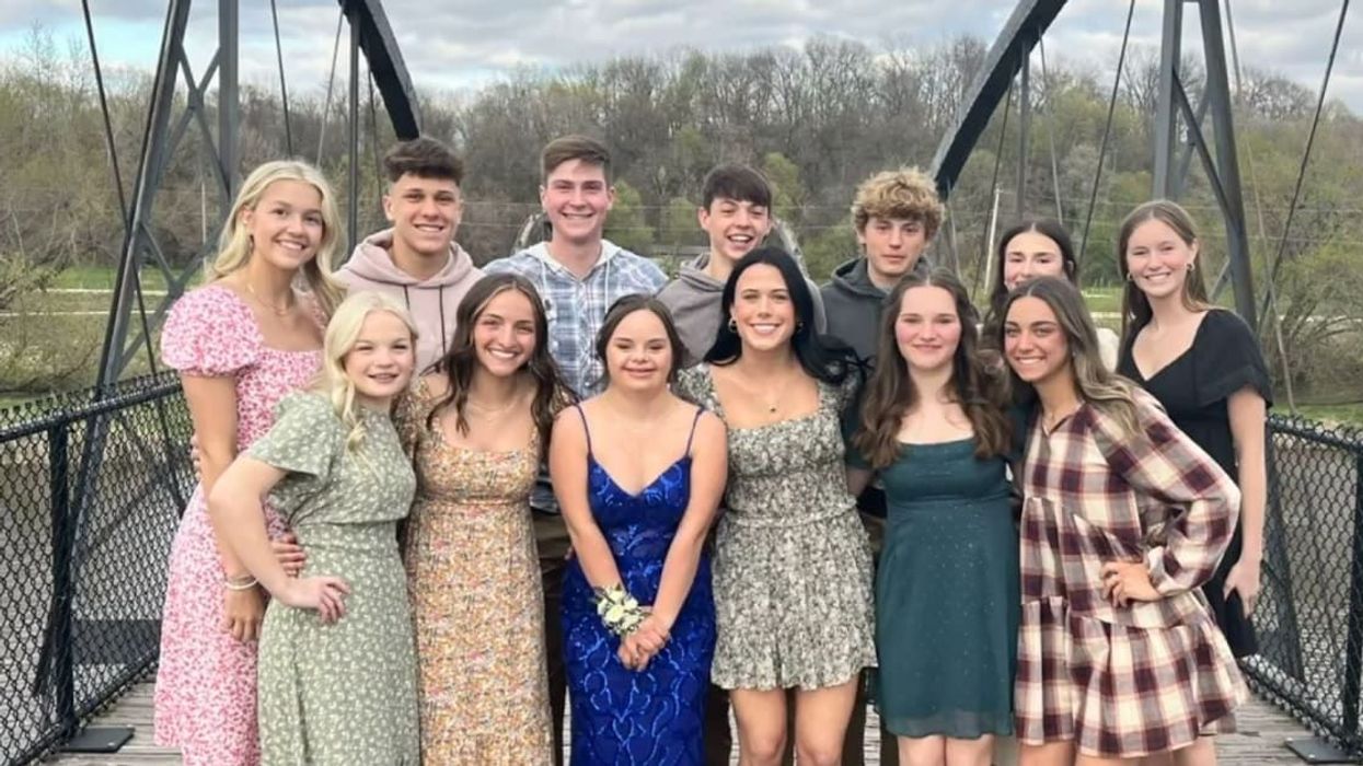 High school teens surprise friend with Down syndrome with an unforgettable prom experience