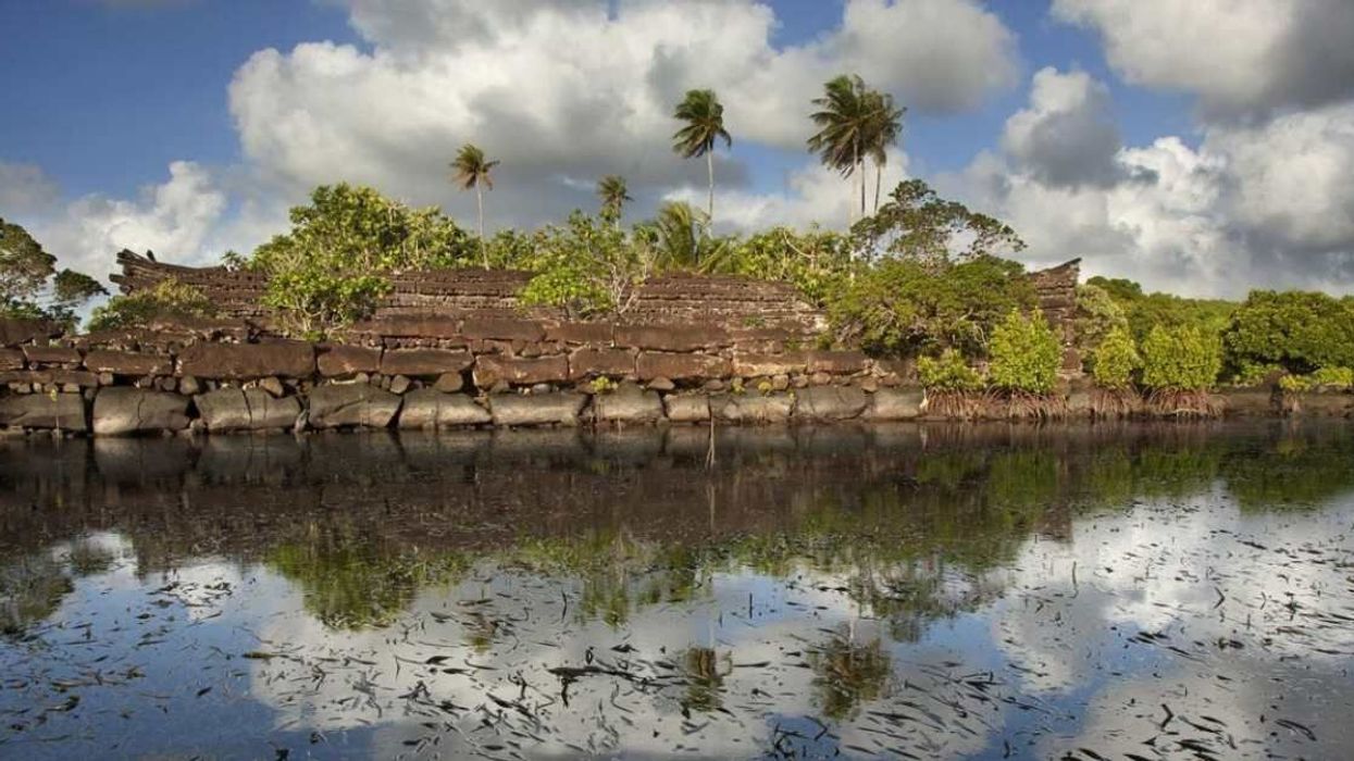 Astounding satellite images reveal the remains of 'ghost city' in the middle of Pacific Ocean