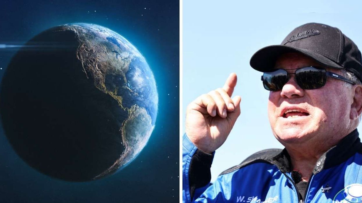 William Shatner shares why he felt a deep sense of sadness after looking at Earth from space