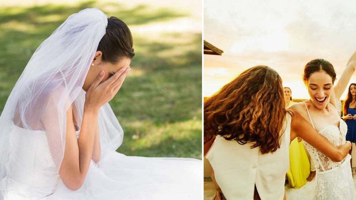 Bride left heartbroken after fiance ditched her at the altar. She had a wedding anyway.