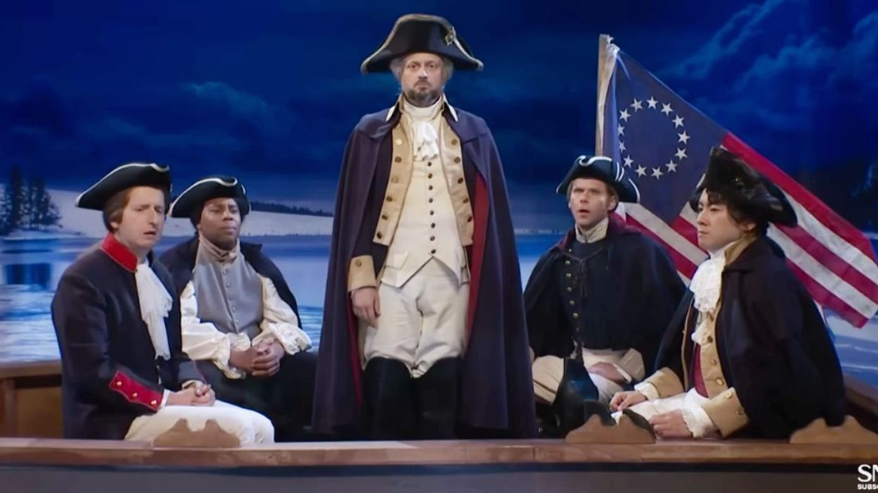 SNL's iconic 'George Washington' sketch gets a sequel poking fun at 'American English'