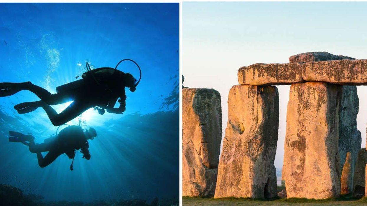 Divers discover 10,000-year-old 'Stonehenge-like' structure at the bottom of Lake Michigan