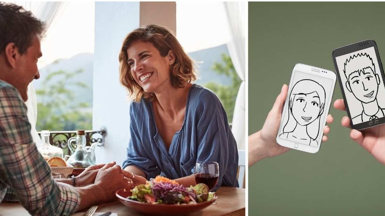 Brilliant graphic shows how couples have traditionally met. The internet definitely changed the dating game.