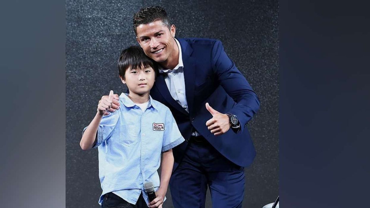 Ronaldo stood up to bullies who mocked a Japanese boy for trying to speak in Portuguese