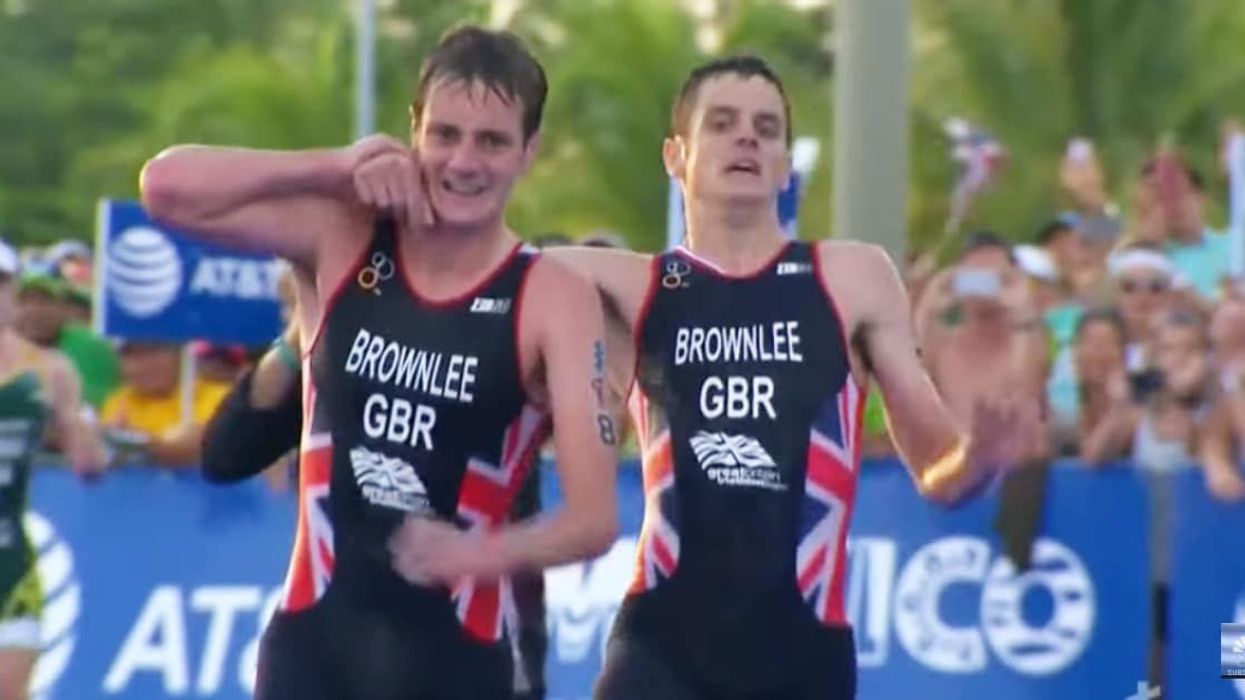 Crowd left stunned as athlete sacrifices sure-shot victory to help exhausted brother across the finish line