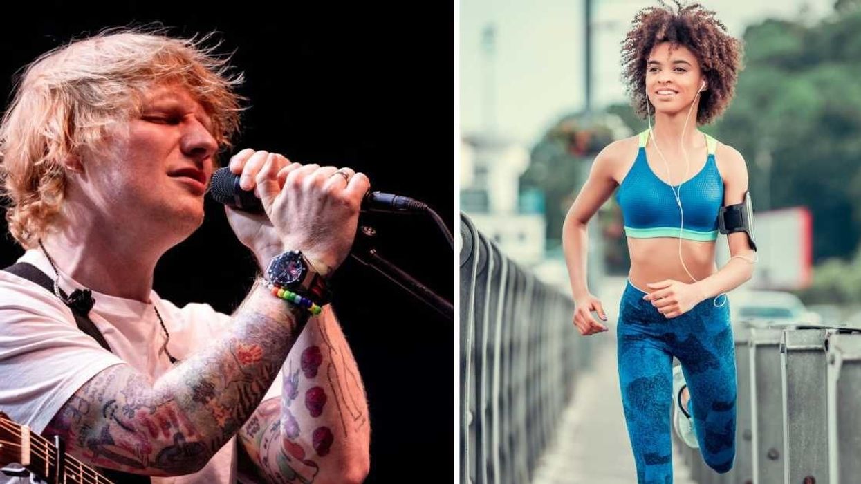 Ed Sheeran's impromptu serenade to jogger passing by has the internet swooning