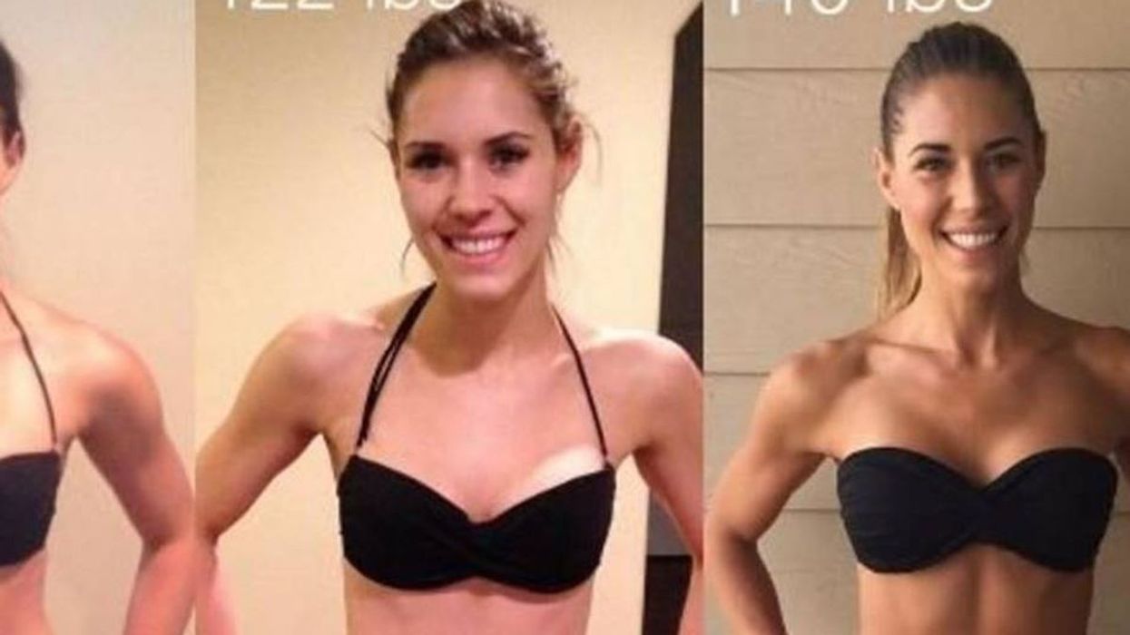 Kelsey Wells’ Side-By-Side Photos Prove That Weight Doesn’t Equal Health