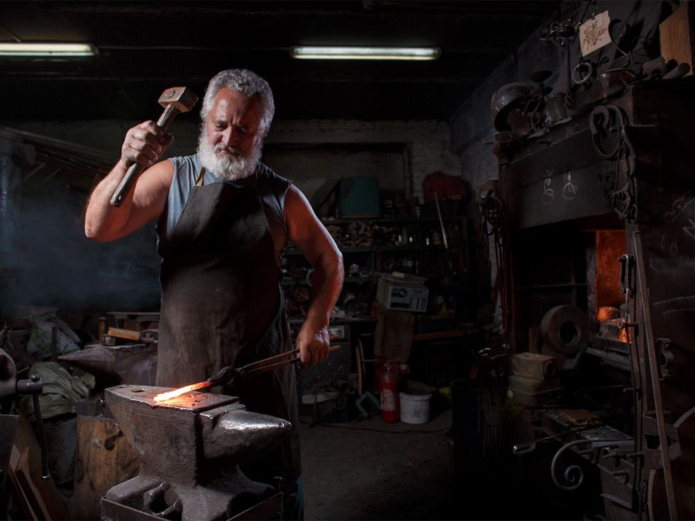 industry, metal workers, production, industrial revolution, tech'd out, fiery forges, career path