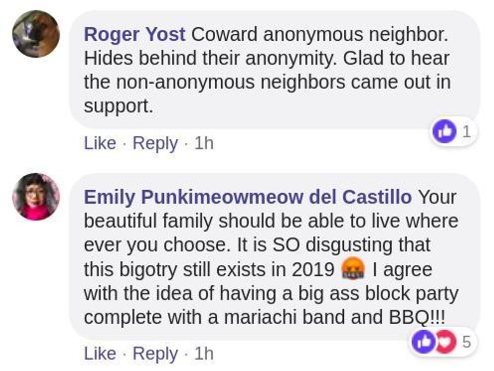 interracial family, racism, vacaville california, housing discrimination, racist neighbor, viral facebook post, mortgage expert, community support, anti-racism