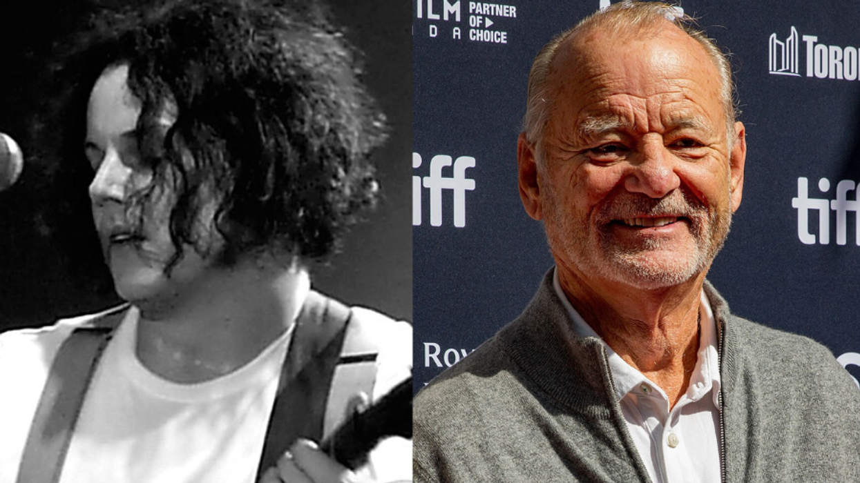 Jack White and Bill Murray