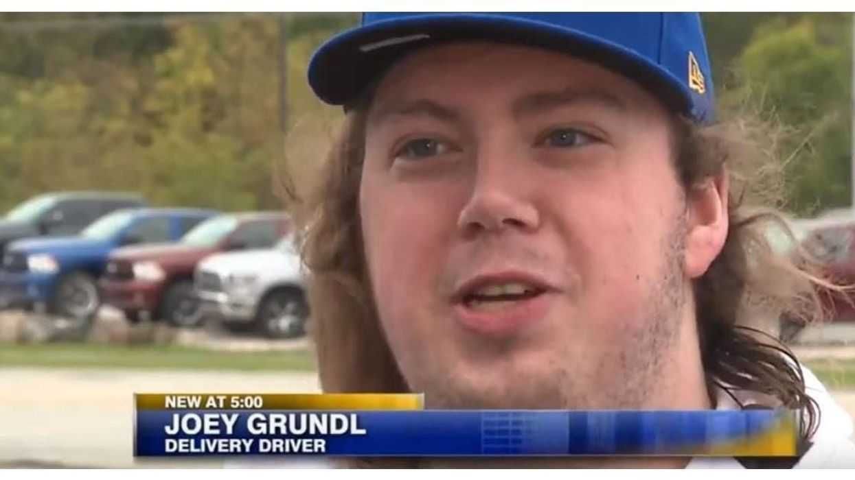 Joey Grundl, Domino's, pizza delivery, hero, rescue, kidnapped, Taylor Swift, Reputation Tour, Wisconsin, WITI Milwaukee