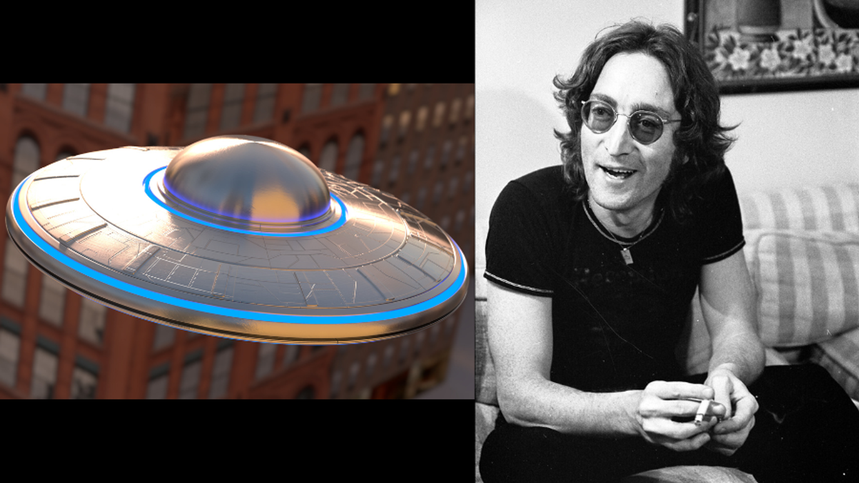 john lennon, ufo, new york city, the beatles, rock history