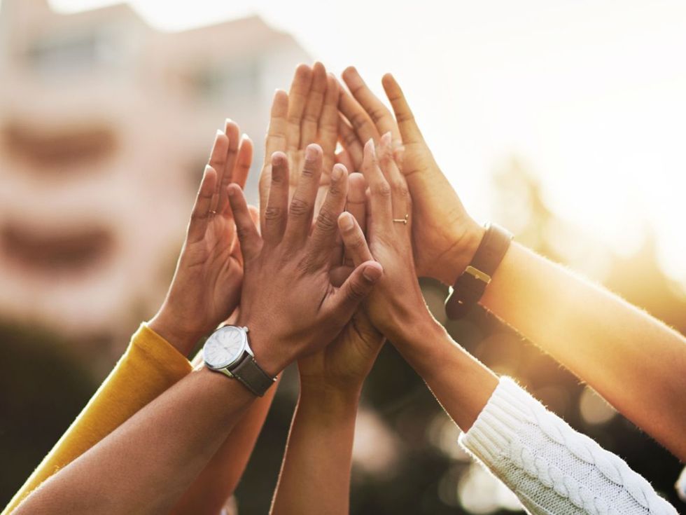 loyalty, proportionality, care, deliberate reasoning, hands, unite, language comprehension