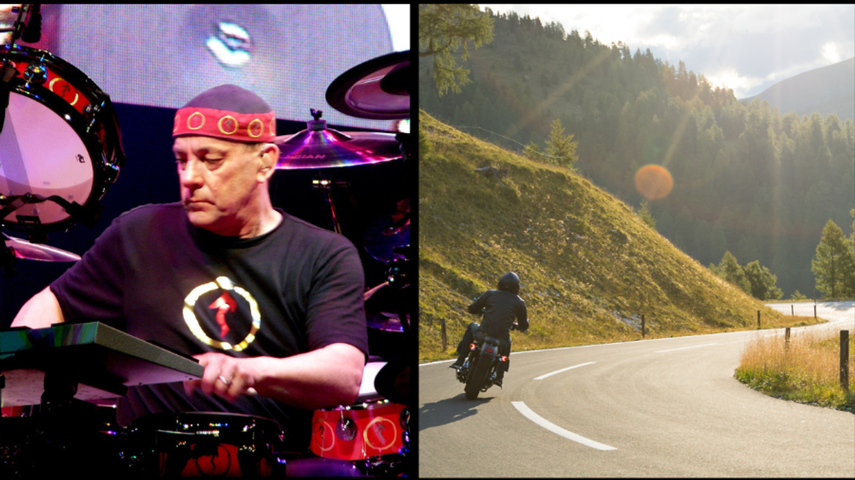 neil peart, rush, motorcycle, grief, tragedy