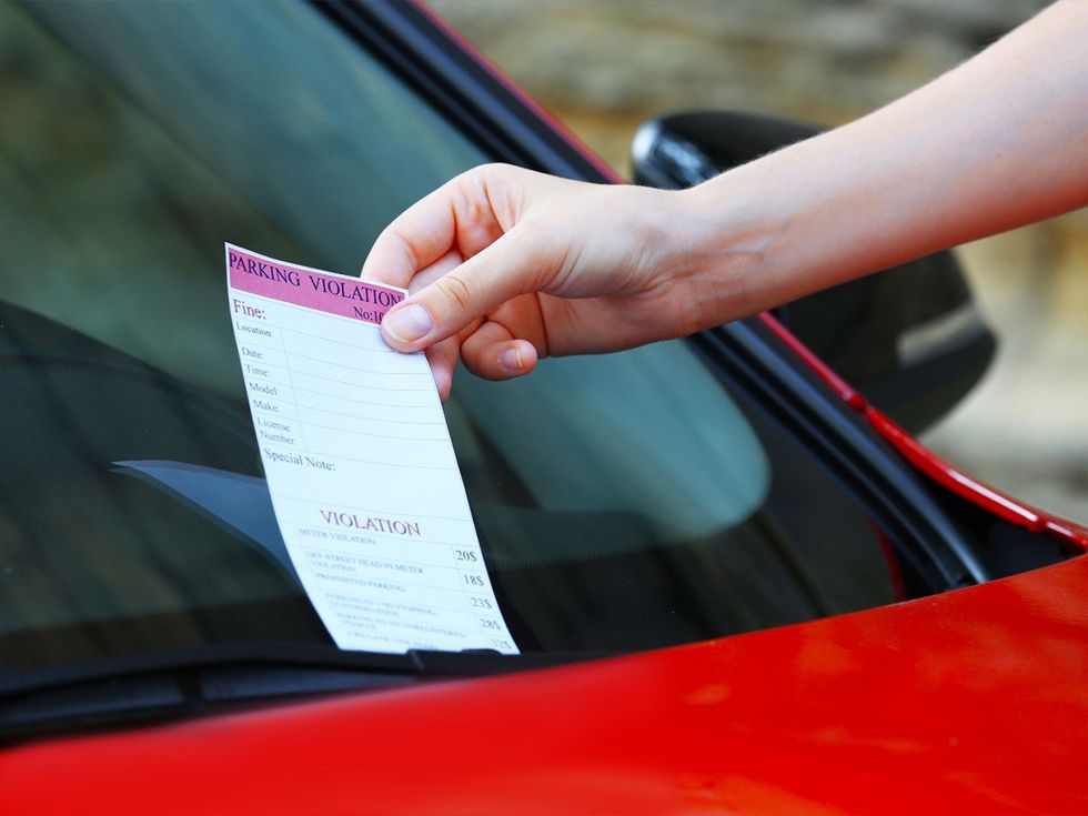 parking violation, tickets, violations, fines, appeal, unloading groceries, cars, truck