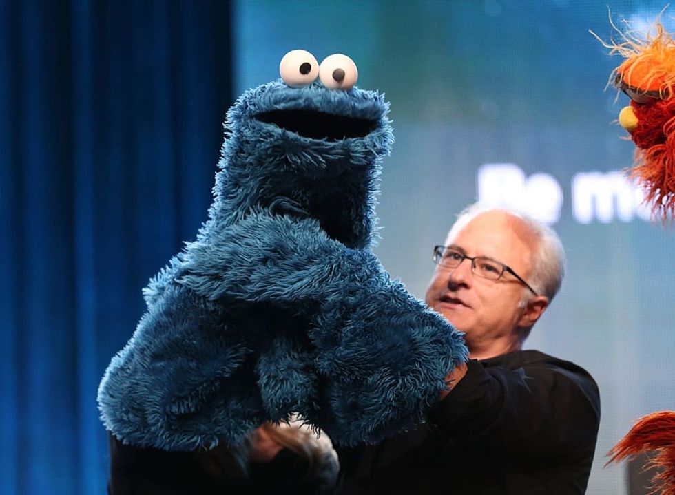 PASADENA, CA - JANUARY 21: Actor/Puppeteer David Rudman speaks onstage during the 'PBS Kids Update/Sesame Street 45th Season Anniversary' panel discussion at the PBS portion of the 2014 Winter Television Critics Association tour at Langham Hotel on January 21, 2014 in Pasadena, California. (Photo by Frederick M. Brown/Getty Images)