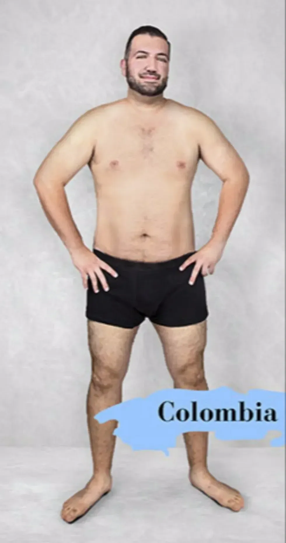Photoshopped for Colombia.