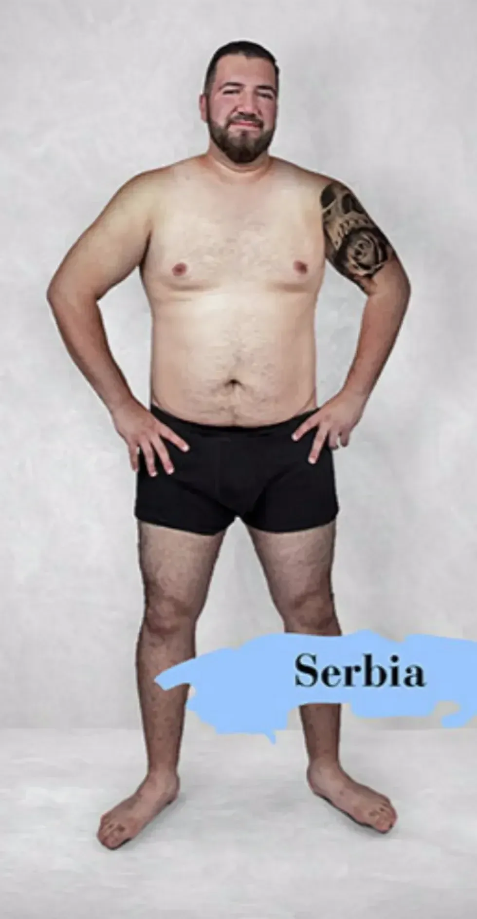 Photoshopped for Serbia.