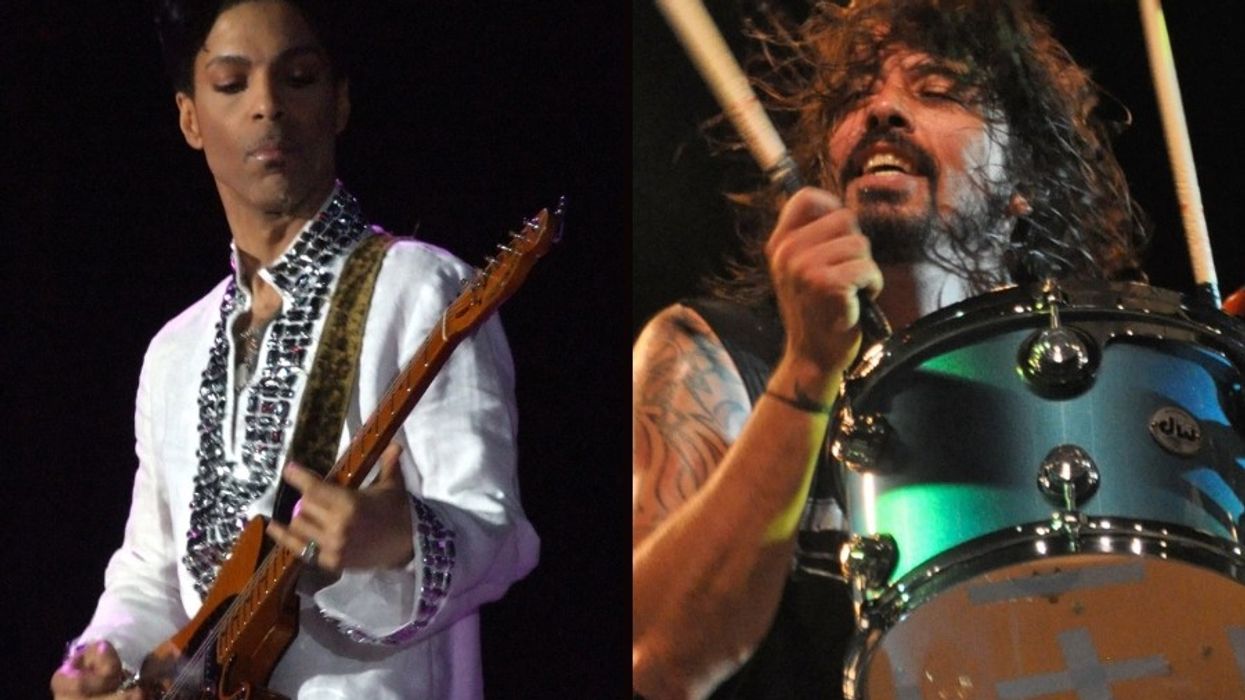 prince, dave grohl, foo fighters, concerts, rock stars