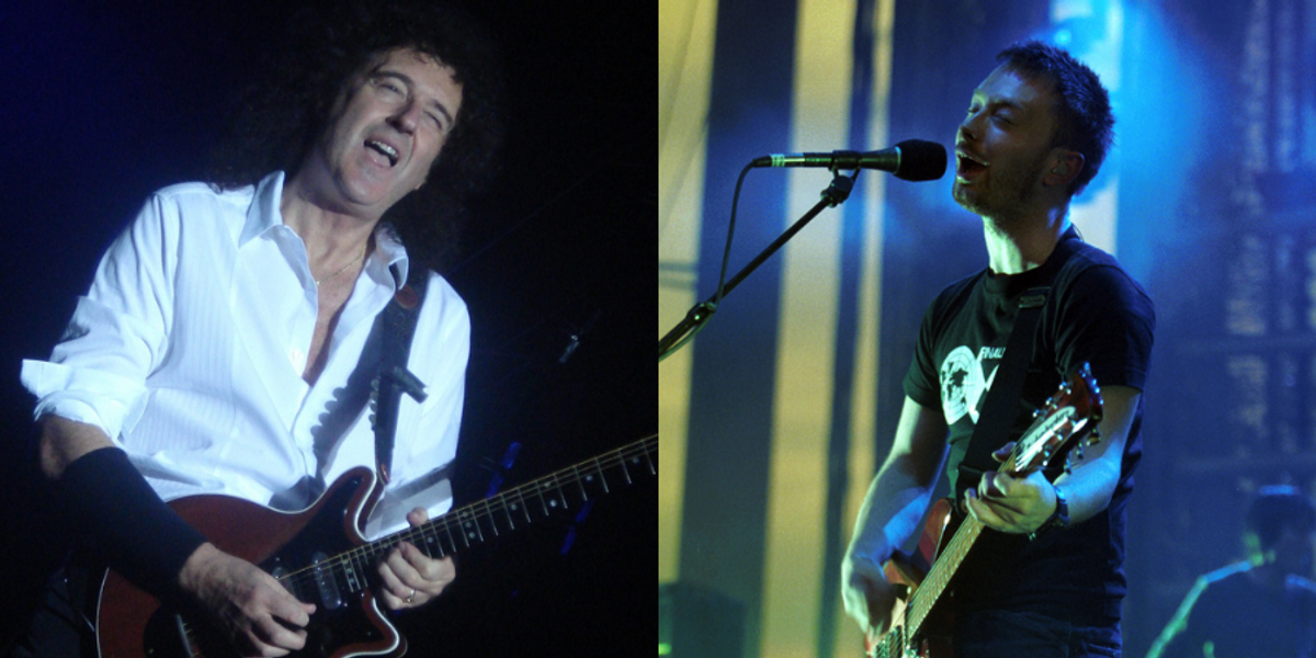Radiohead's Thom Yorke was so inspired by Queen as a kid, he tried to build his own guitar