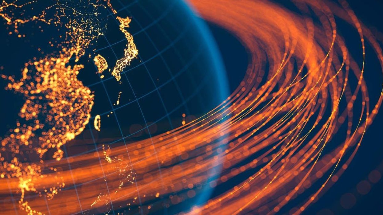 Mindblowing video shows what it looks like to circle Earth at the speed of light