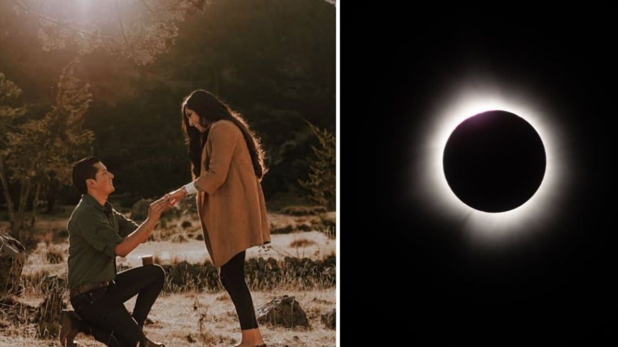Boyfriend pulls off 'best proposal' ever and it's so epic that no one can recreate it until 2044
