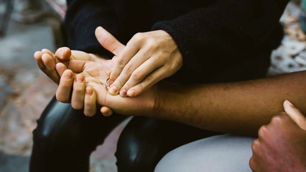Couple's wedding rings went missing as they were about to get married. Then two strangers stepped up.