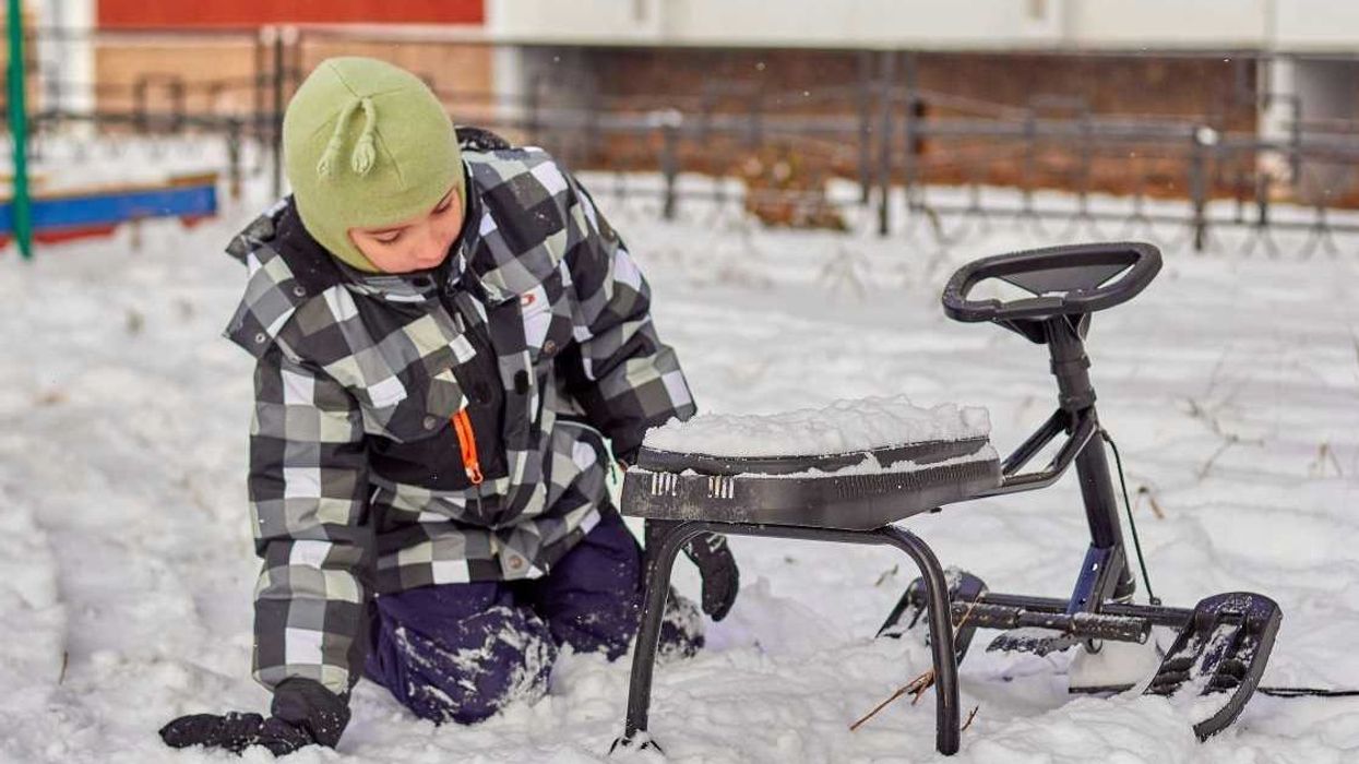 10-year-old boy sells toys on a 'freezing cold' day to buy hard-working mom holiday gifts