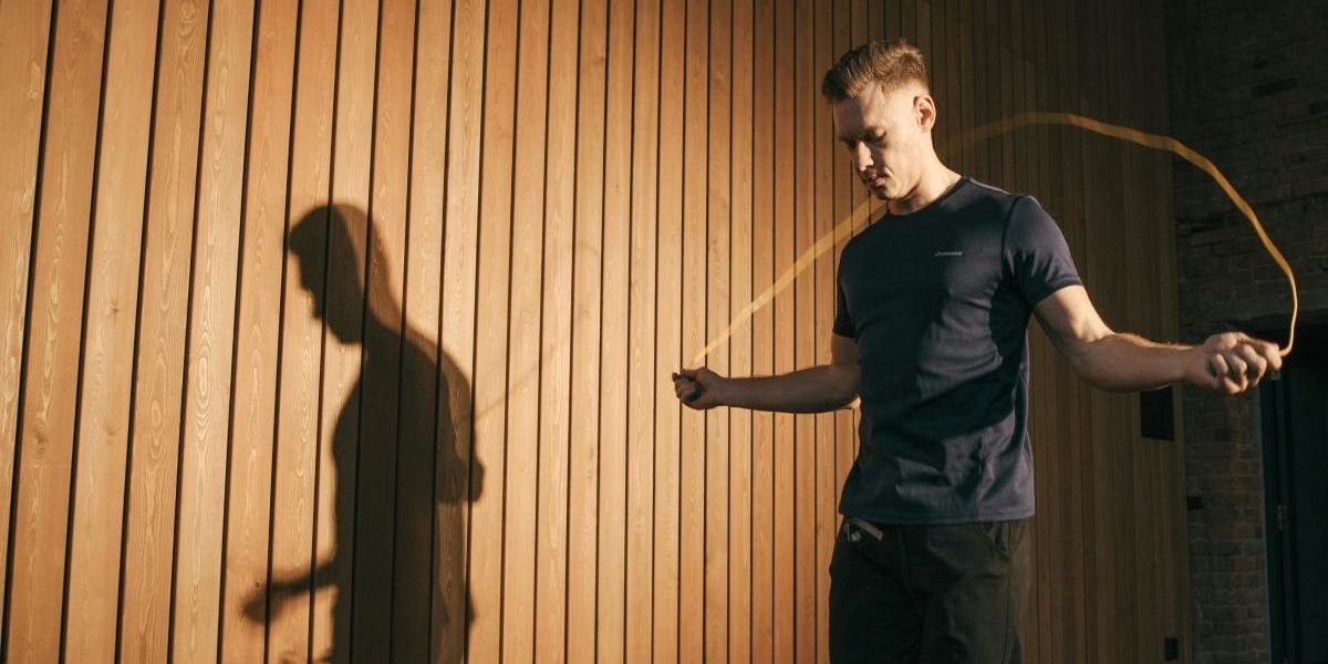 Video of nimble dancer jumping rope without actually doing it is ...