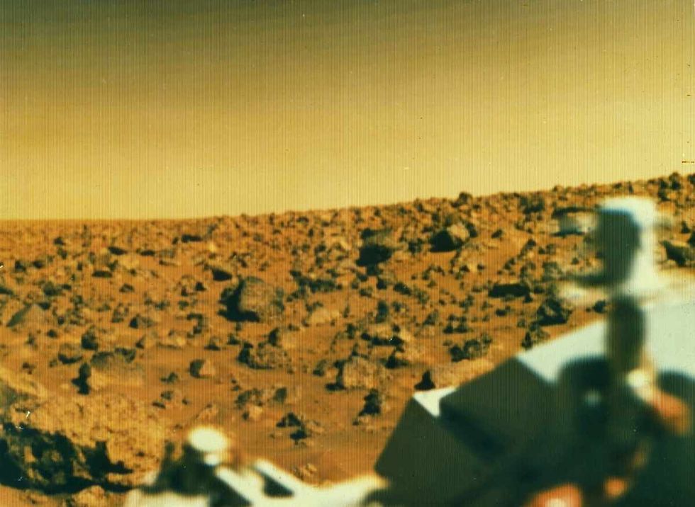 Representative Image Source: 6th September 1976: View from Viking 2, one of two probes sent to investigate the surface of the planet Mars for the first time. (Photo by MPI/Getty Images)